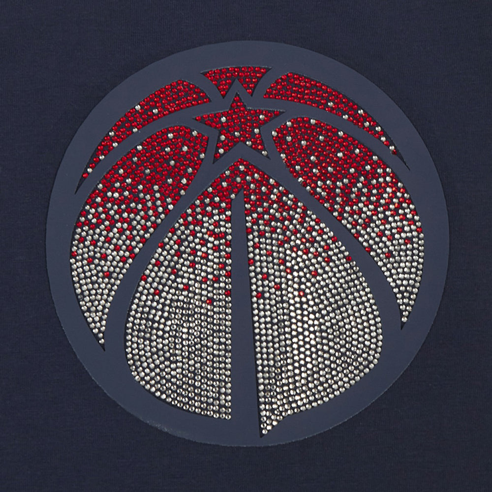 NBA Washington Wizards Pro Standard Women's Jewels Boxy Cropped T-Shirt