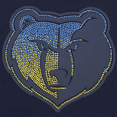 NBA Memphis Grizzlies Pro Standard Women's Jewels Boxy Cropped T-Shirt