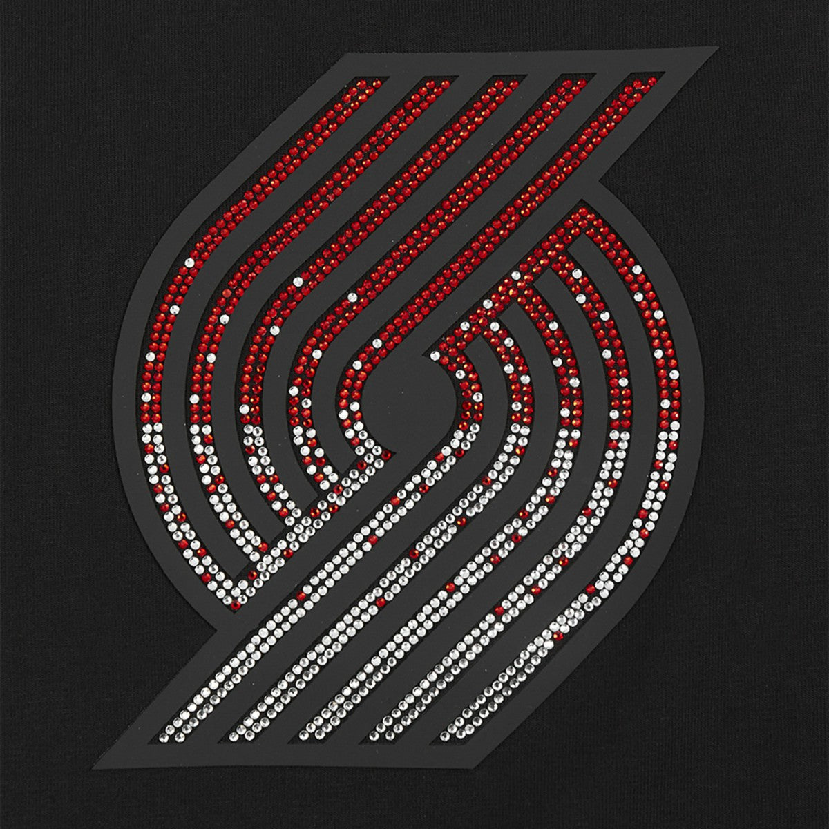 NBA Portland Trail Blazers Pro Standard Women's Jewels Boxy Cropped T-Shirt