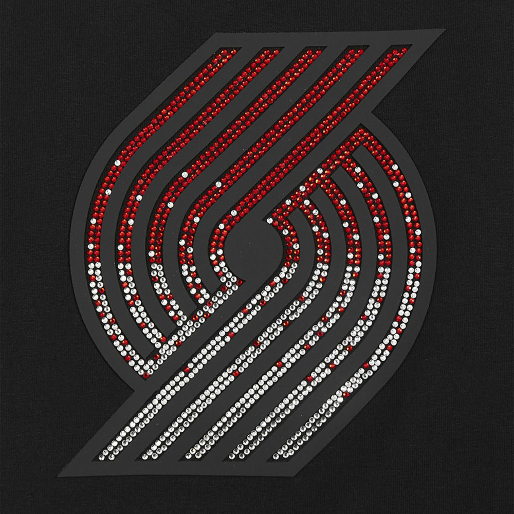 NBA Portland Trail Blazers Pro Standard Women's Jewels Boxy Cropped T-Shirt