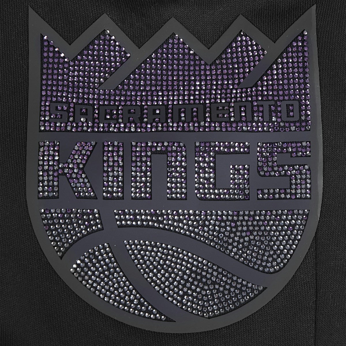 NBA Sacramento Kings Pro Standard Women's Jewels Boxy Cropped T-Shirt