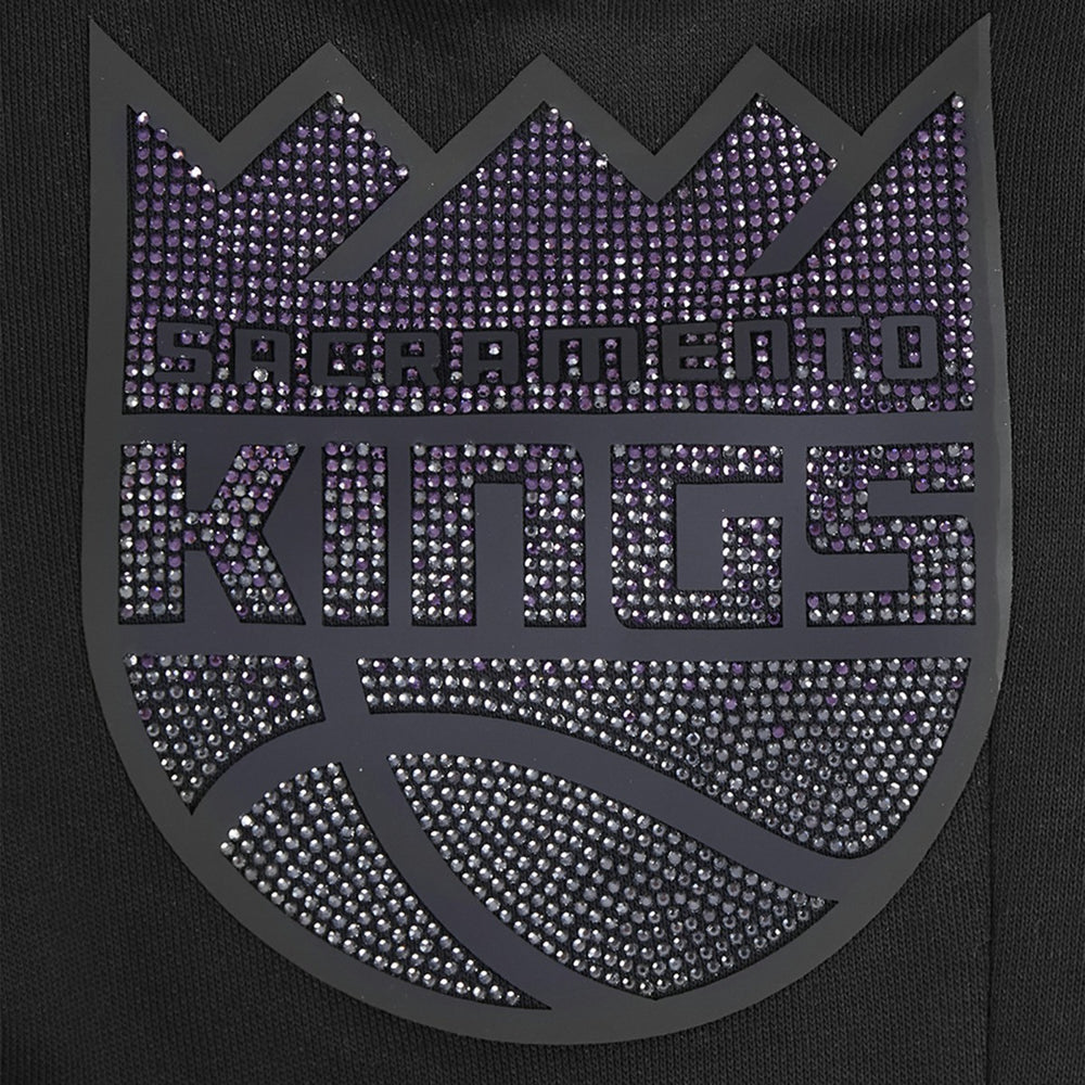 NBA Sacramento Kings Pro Standard Women's Jewels Boxy Cropped T-Shirt