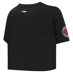 NBA Toronto Raptors Pro Standard Women's Jewels Boxy Cropped T-Shirt