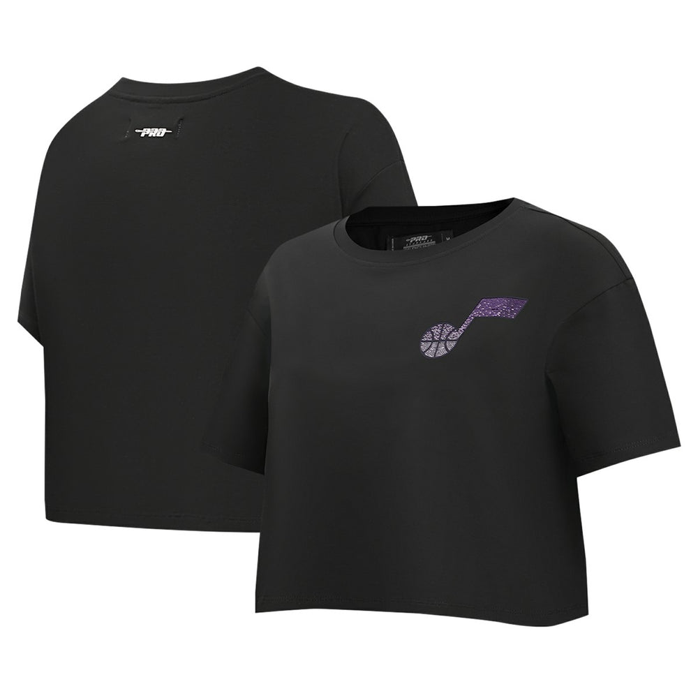 NBA Utah Jazz Pro Standard Women's Jewels Boxy Cropped T-Shirt