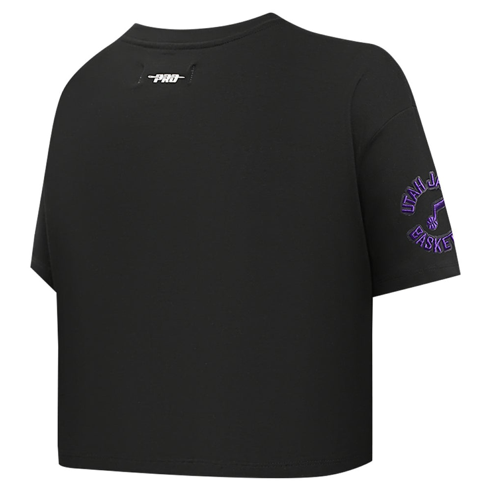 NBA Utah Jazz Pro Standard Women's Jewels Boxy Cropped T-Shirt