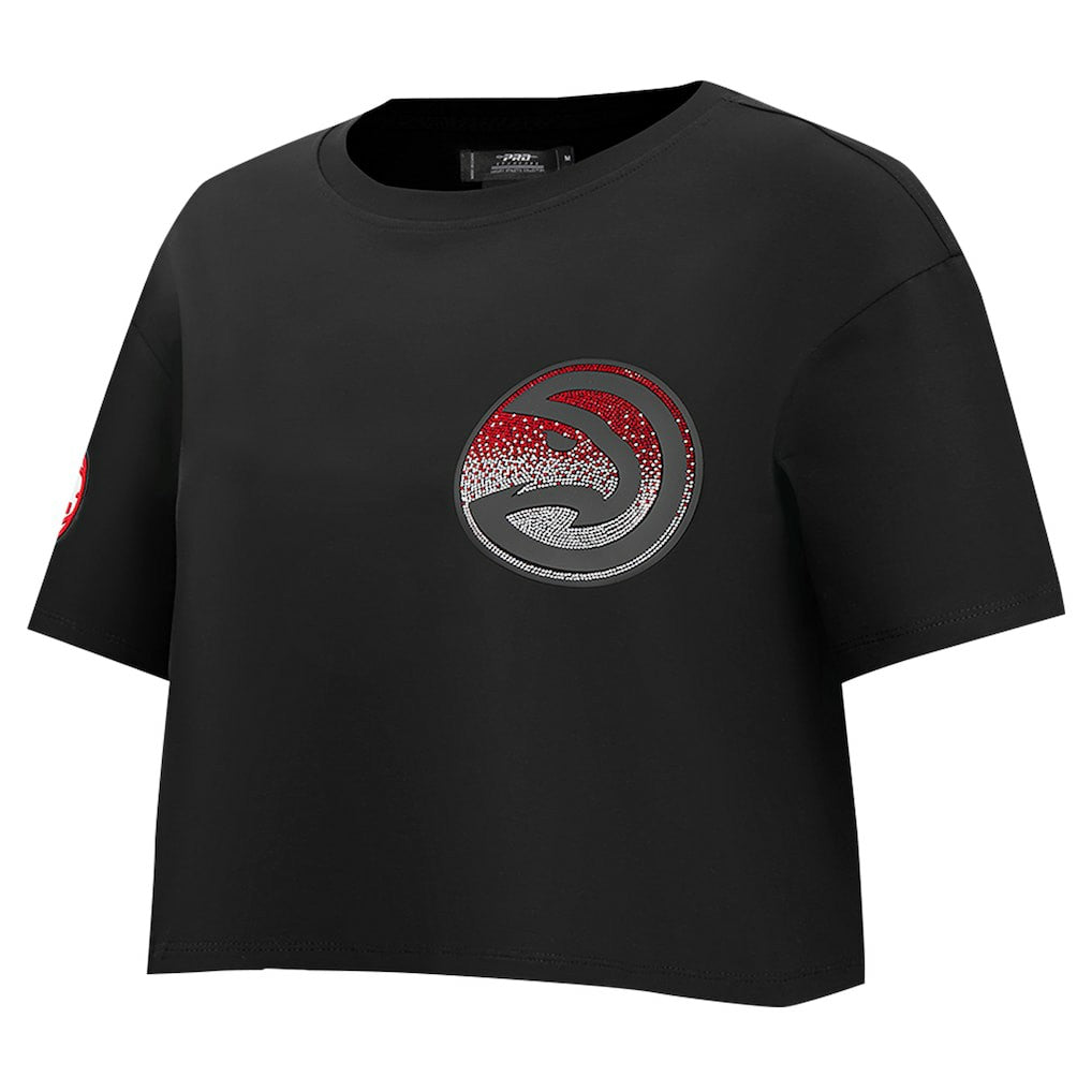 NBA Atlanta Hawks Pro Standard Women's Jewels Boxy Cropped T-Shirt