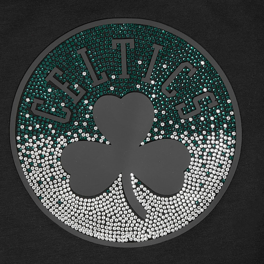 NBA Boston Celtics Pro Standard Women's Jewels Boxy Cropped T-Shirt