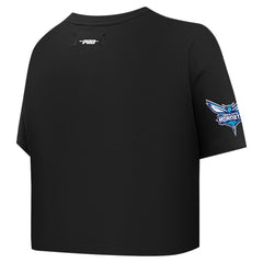 NBA Charlotte Hornets Pro Standard Women's Jewels Boxy Cropped T-Shirt