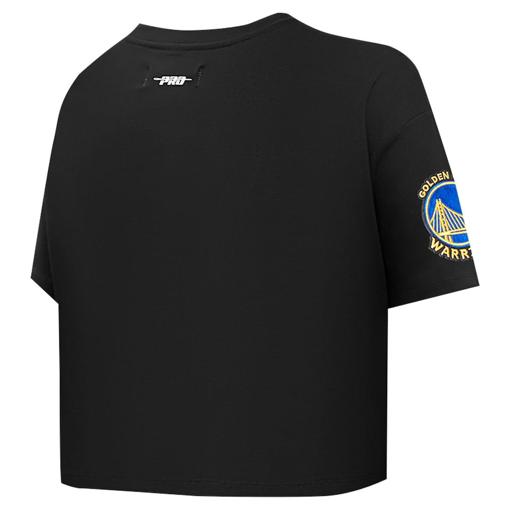 NBA Golden State Warriors Pro Standard Women's Jewels Boxy Cropped T-Shirt sale