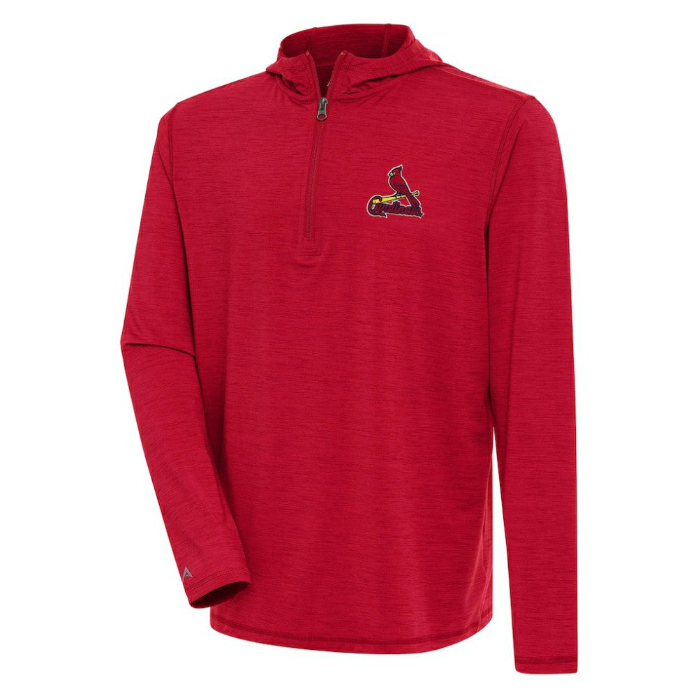 MLB St. Louis Cardinals Antigua Tidy Quarter-Zip Hoodie
