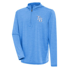 MLB Tampa Bay Rays Antigua Tidy Quarter-Zip Hoodie