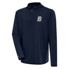 MLB Detroit Tigers Antigua Tidy Quarter-Zip Hoodie