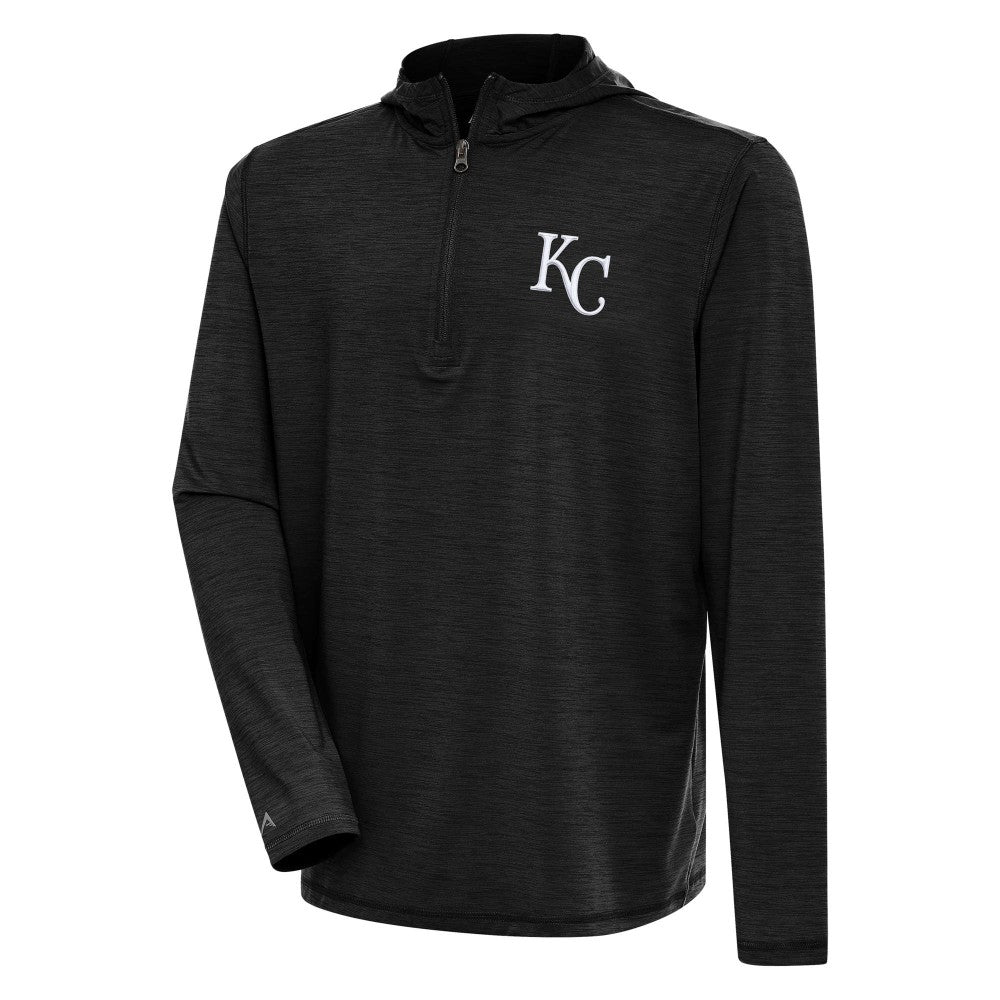 MLB Kansas City Royals Antigua Tidy Quarter-Zip Hoodie