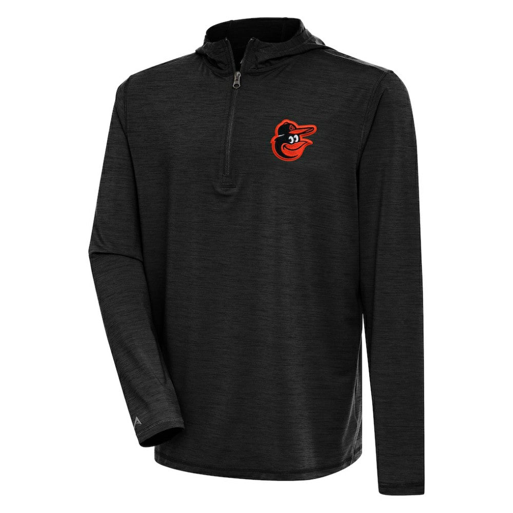 MLB Baltimore Orioles Antigua Tidy Quarter-Zip Hoodie