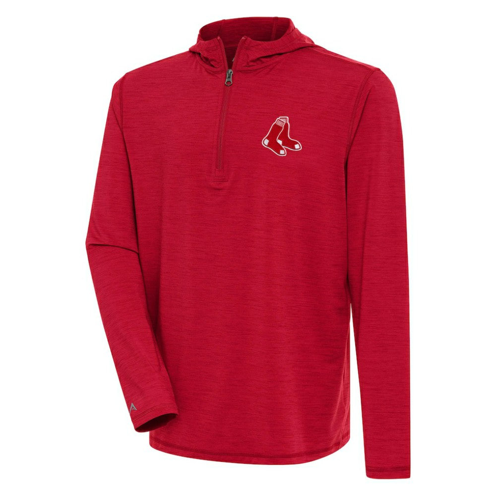 MLB Boston Red Sox Antigua Tidy Quarter-Zip Hoodie