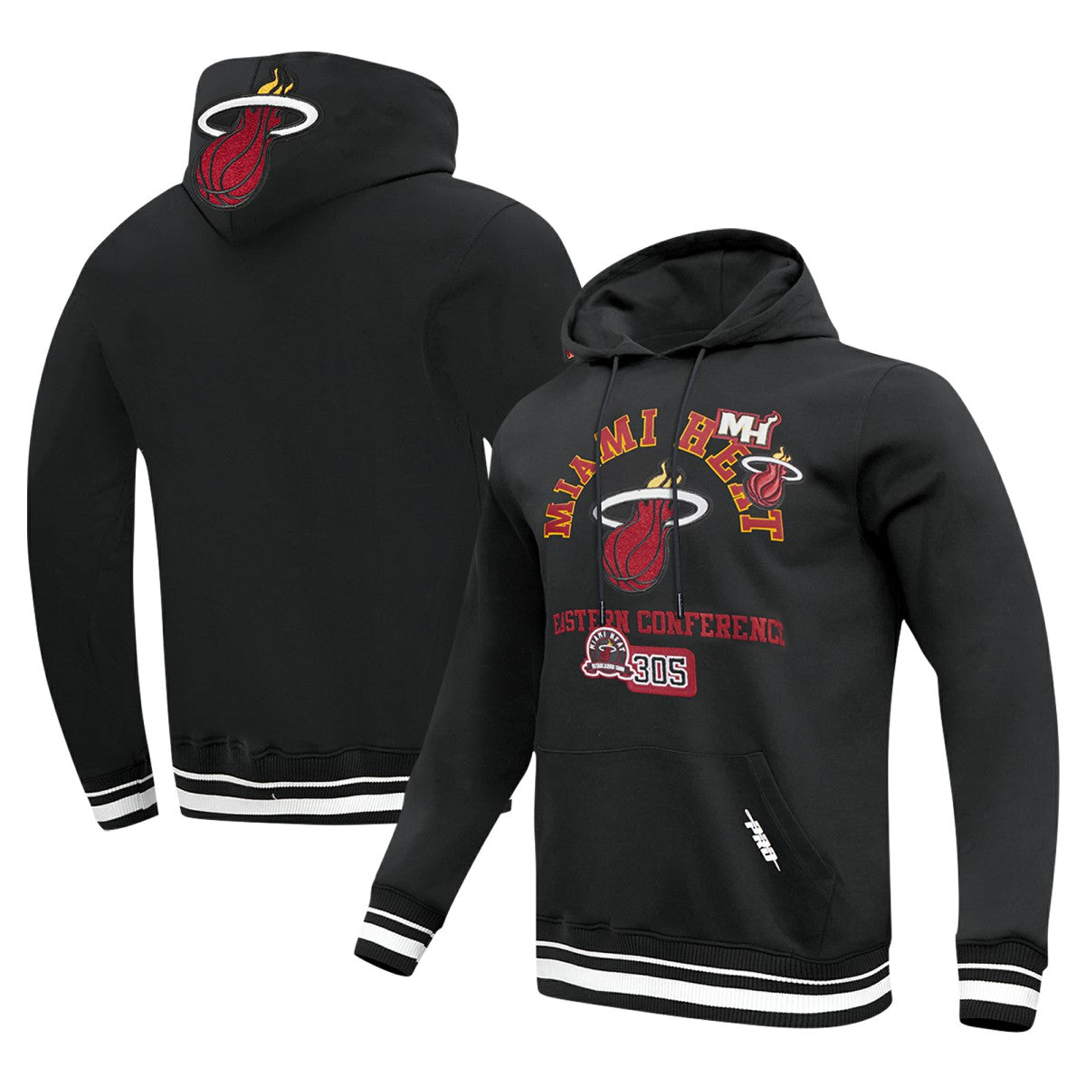 NBA Miami Heat Pro Standard Area Code Pullover Hoodie