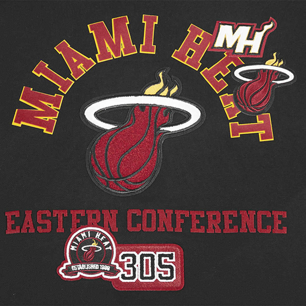 NBA Miami Heat Pro Standard Area Code Pullover Hoodie