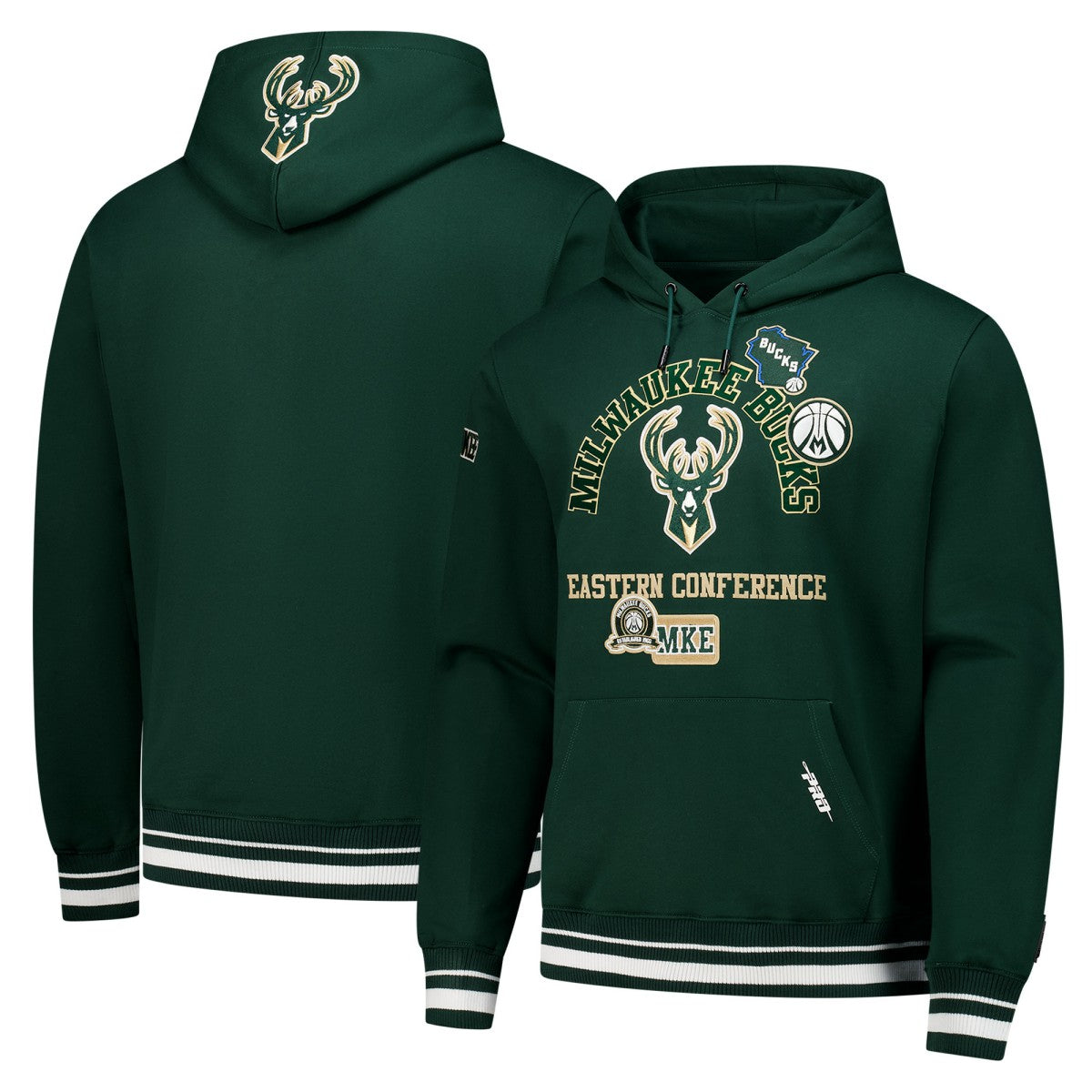 NBA Milwaukee Bucks Pro Standard Area Code Pullover Hoodie