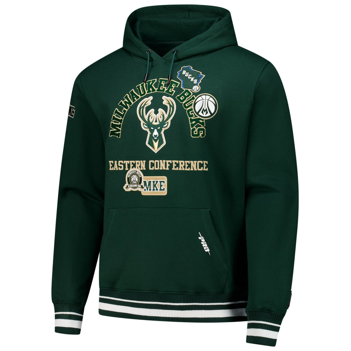 NBA Milwaukee Bucks Pro Standard Area Code Pullover Hoodie