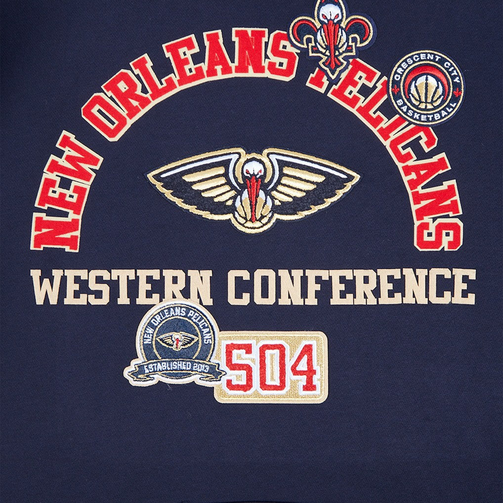 NBA New Orleans Pelicans Pro Standard Area Code Pullover Hoodie