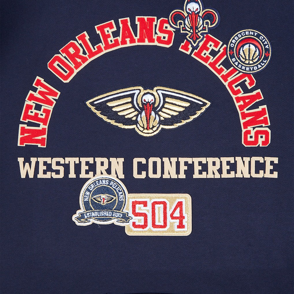 NBA New Orleans Pelicans Pro Standard Area Code Pullover Hoodie
