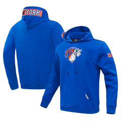 NBA New York Knicks Pro Standard Split Logo Pullover Hoodie