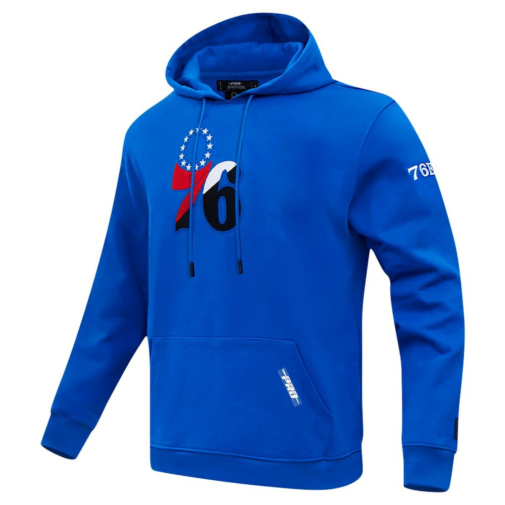 NBA Philadelphia 76ers Pro Standard Split Logo Pullover Hoodie