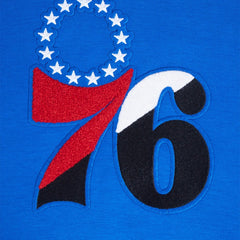 NBA Philadelphia 76ers Pro Standard Split Logo Pullover Hoodie