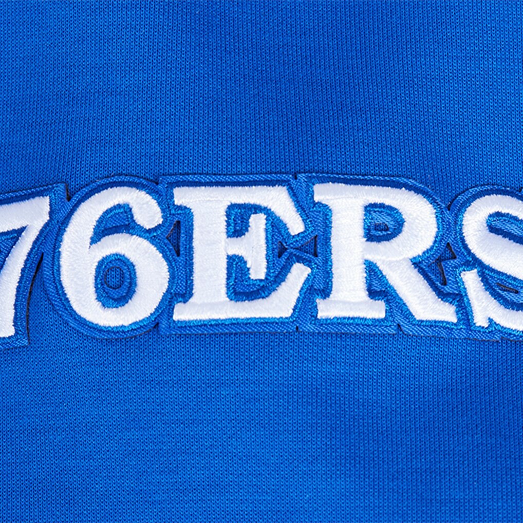 NBA Philadelphia 76ers Pro Standard Split Logo Pullover Hoodie