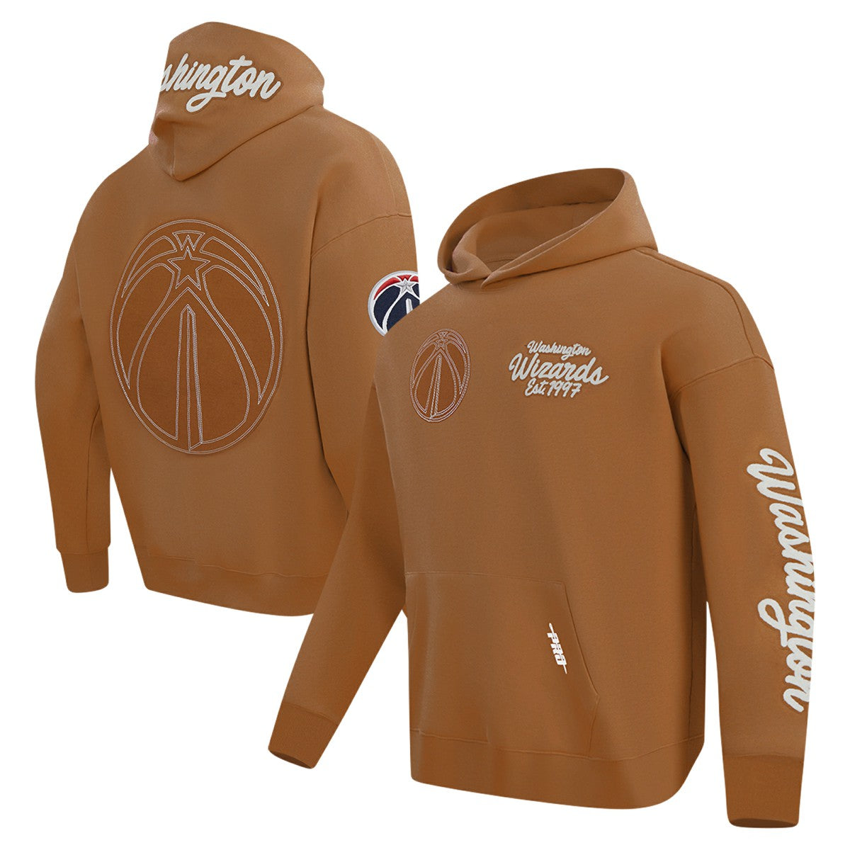 NBA Washington Wizards Pro Standard Paint the City Drop Shoulder Pullover Hoodie