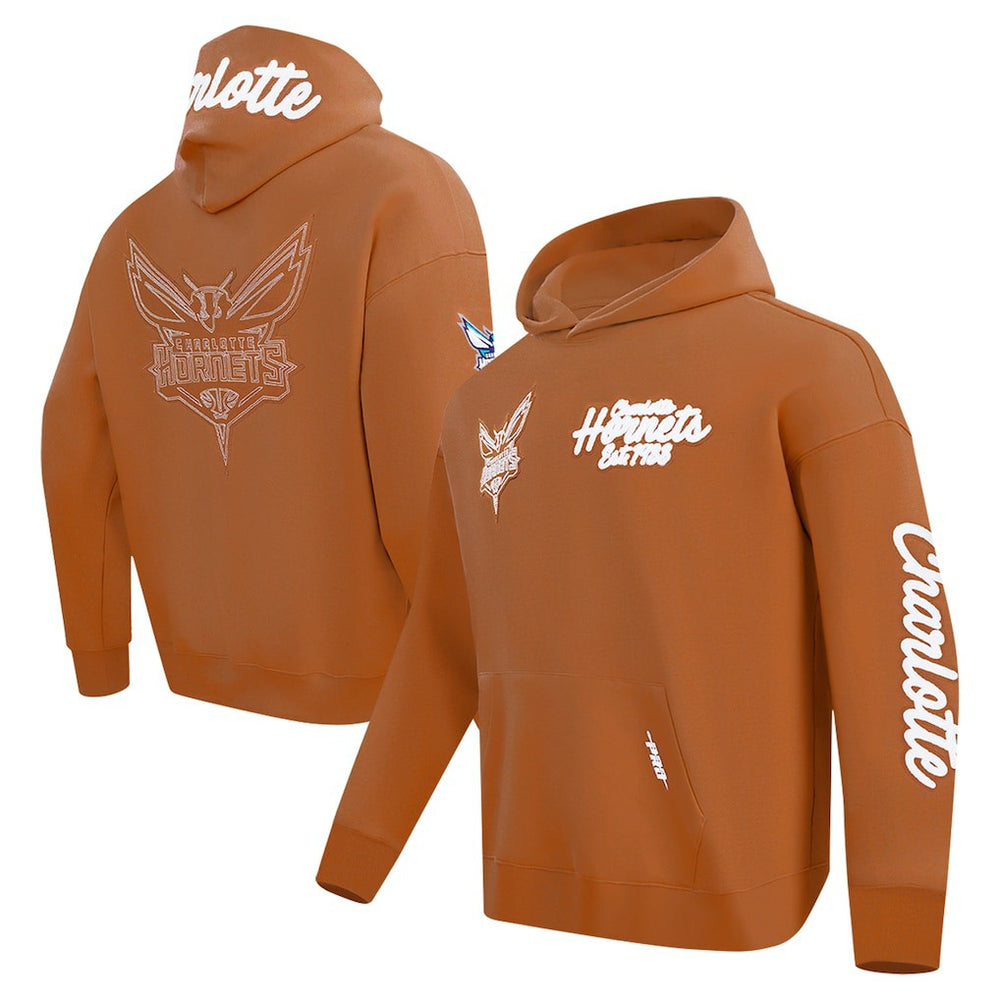 NBA Charlotte Hornets Pro Standard Paint the City Drop Shoulder Pullover Hoodie