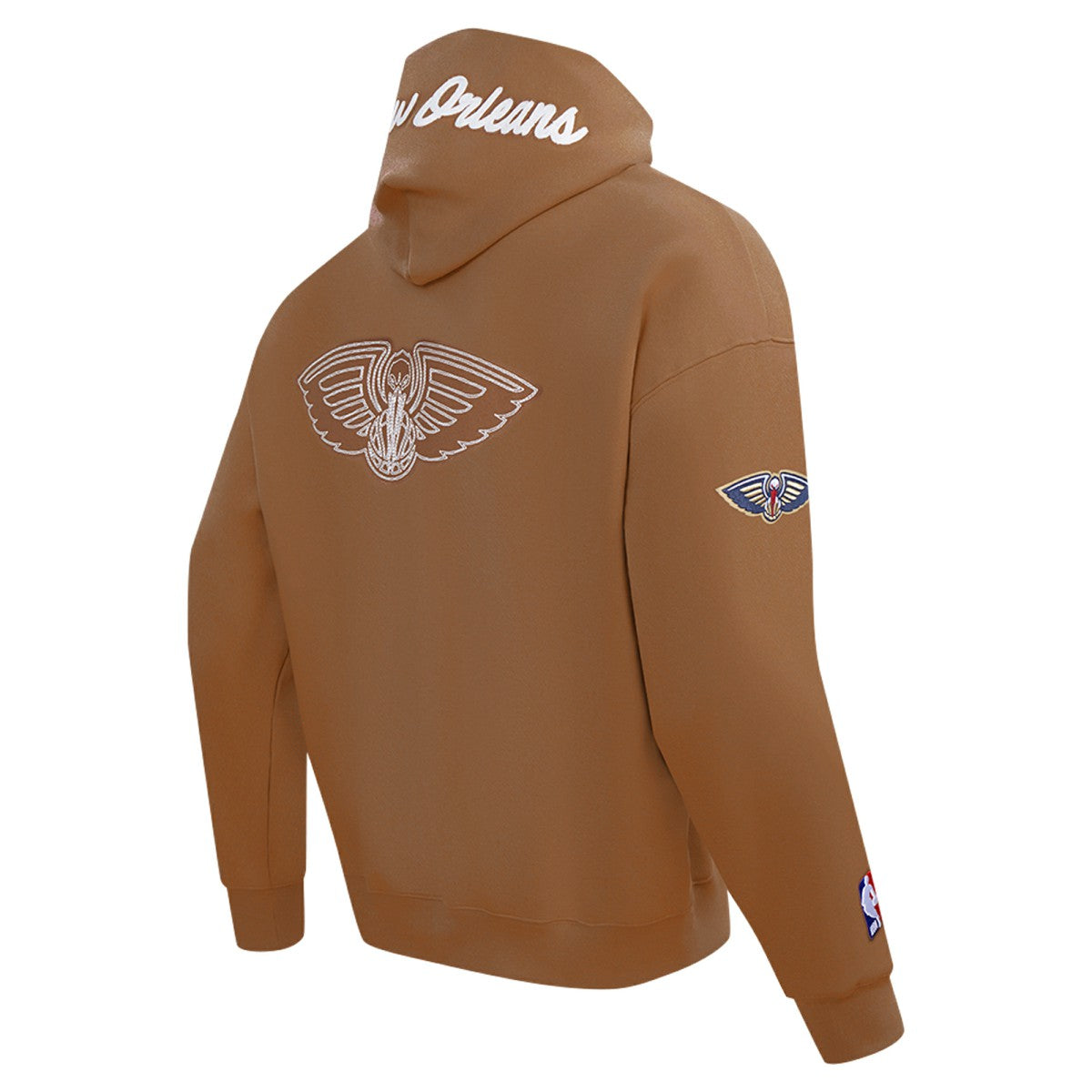 NBA New Orleans Pelicans Pro Standard Paint the City Drop Shoulder Pullover Hoodie