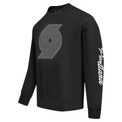 NBA Portland Trail Blazers Pro Standard Paint the City Pullover Sweatshirt