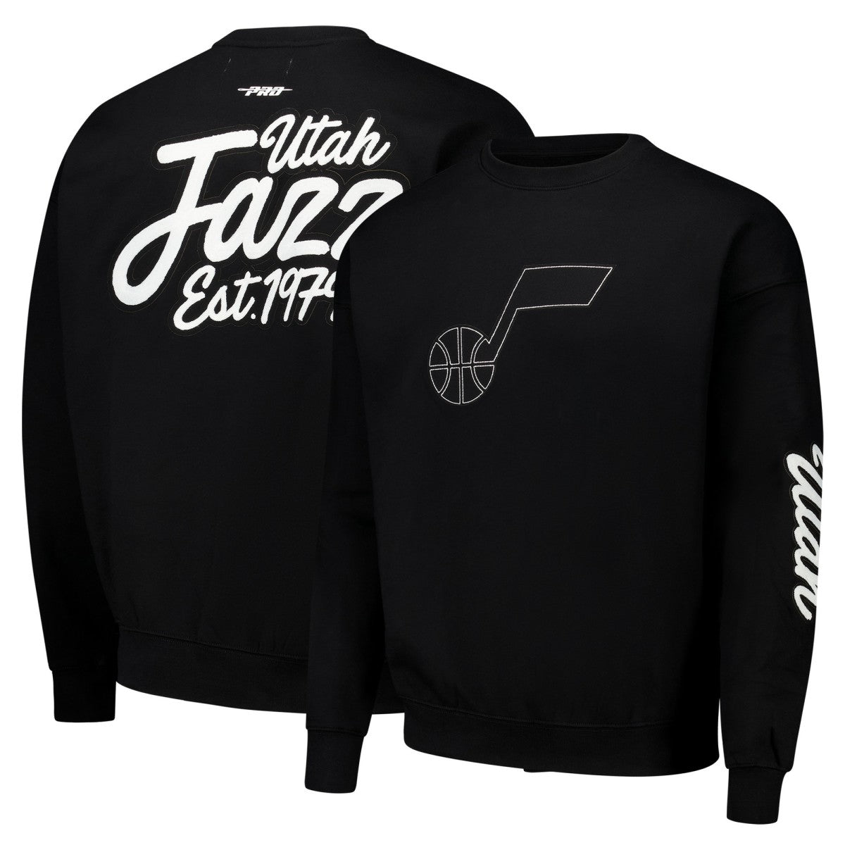 NBA Utah Jazz Pro Standard Paint the City Drop Shoulder Sweatshirt