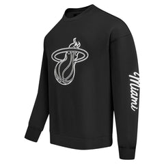 NBA Miami Heat Pro Standard Paint the City Drop Shoulder Sweatshirt