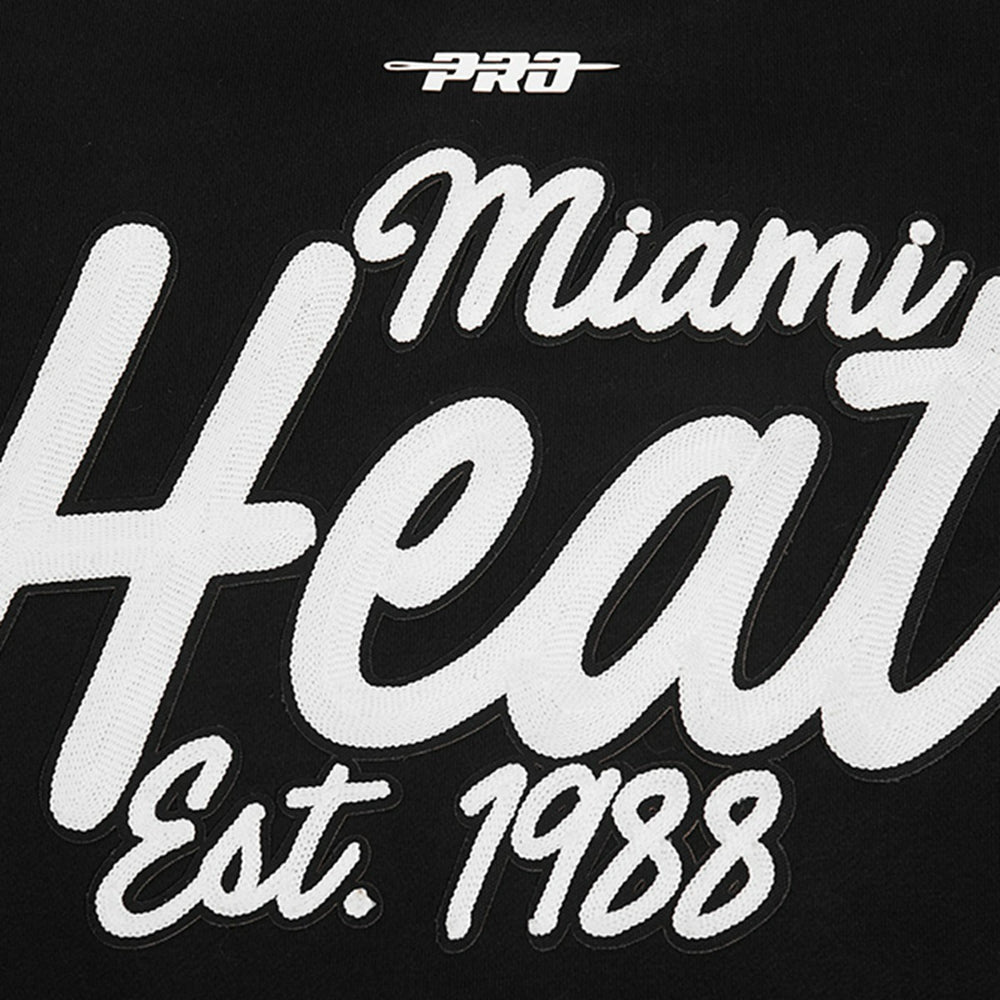 NBA Miami Heat Pro Standard Paint the City Drop Shoulder Sweatshirt