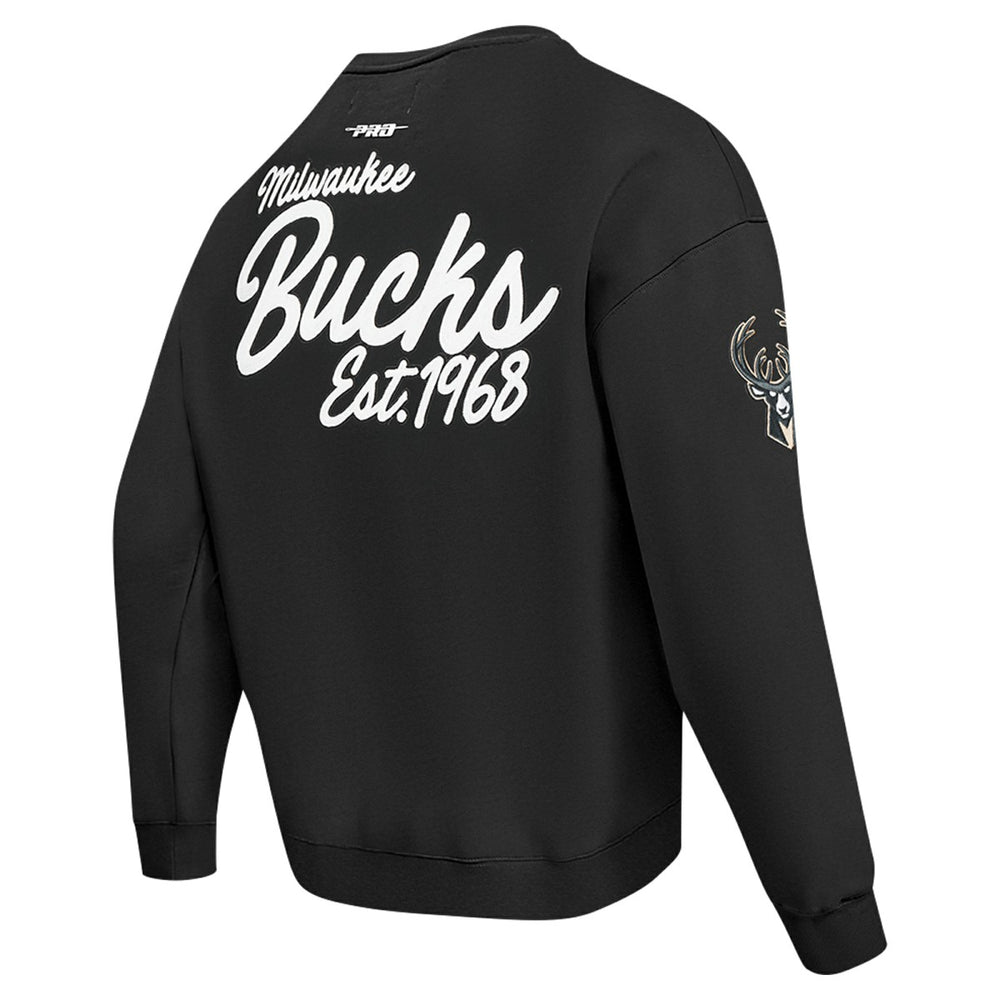 NBA Milwaukee Bucks Pro Standard Paint the City Drop Shoulder Sweatshirt