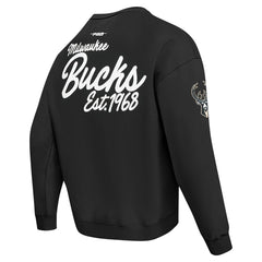 NBA Milwaukee Bucks Pro Standard Paint the City Drop Shoulder Sweatshirt