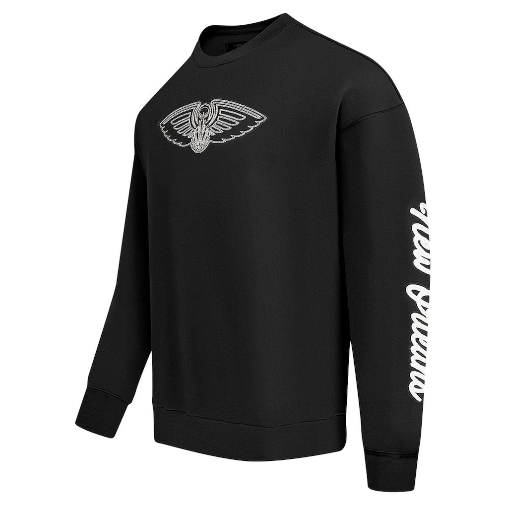 NBA New Orleans Pelicans Pro Standard Paint the City Drop Shoulder Sweatshirt