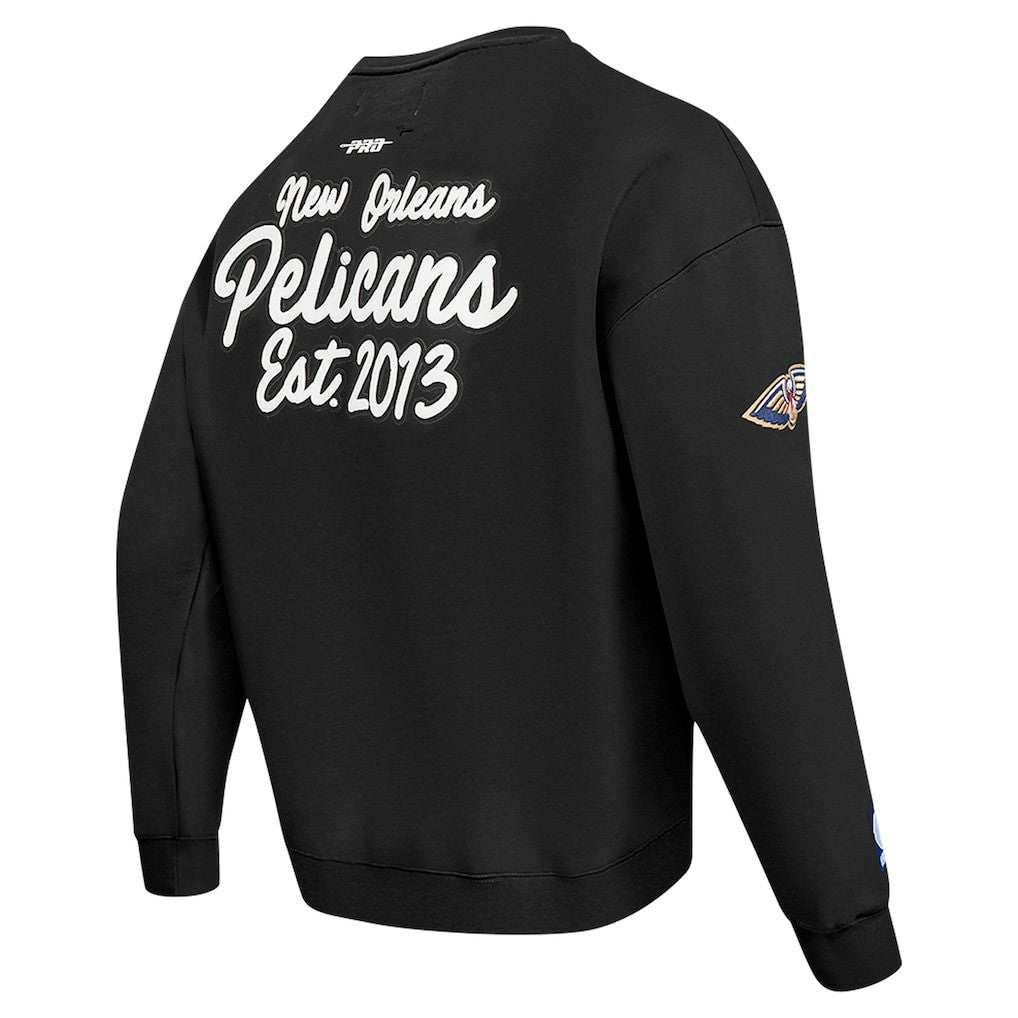 NBA New Orleans Pelicans Pro Standard Paint the City Drop Shoulder Sweatshirt