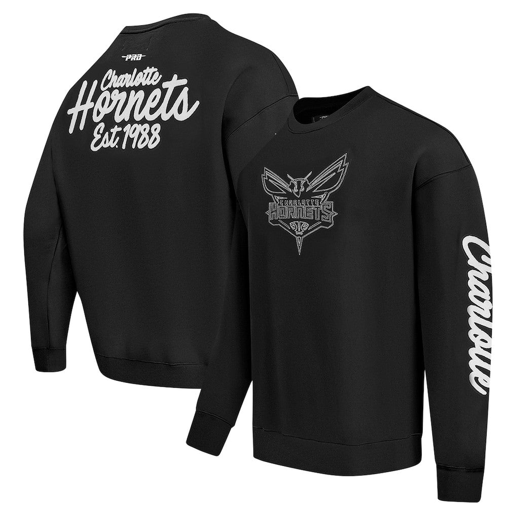 NBA Charlotte Hornets Pro Standard Paint the City Drop Shoulder Sweatshirt