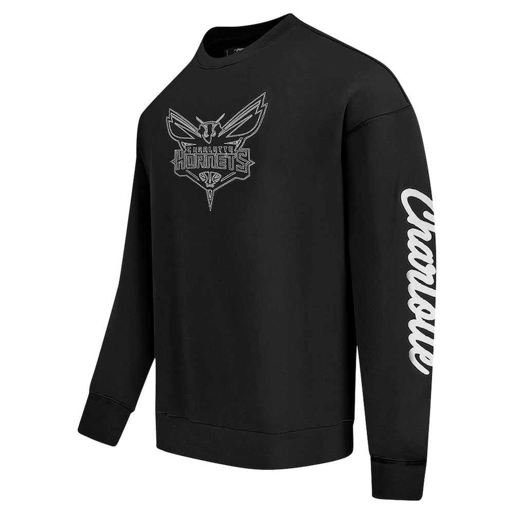 NBA Charlotte Hornets Pro Standard Paint the City Drop Shoulder Sweatshirt