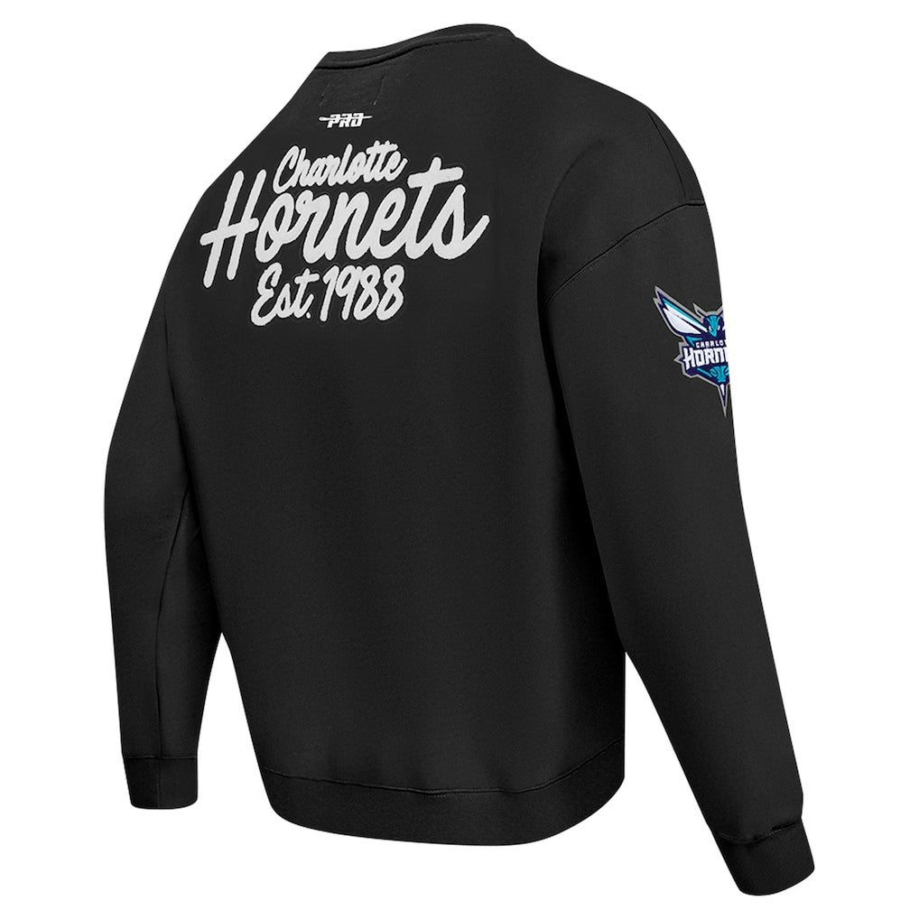NBA Charlotte Hornets Pro Standard Paint the City Drop Shoulder Sweatshirt