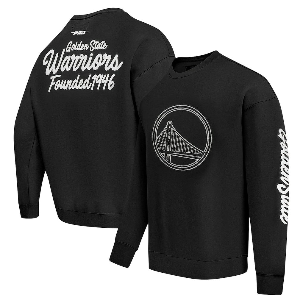 NBA Golden State Warriors Pro Standard Paint the City Drop Shoulder Sweatshirt sale