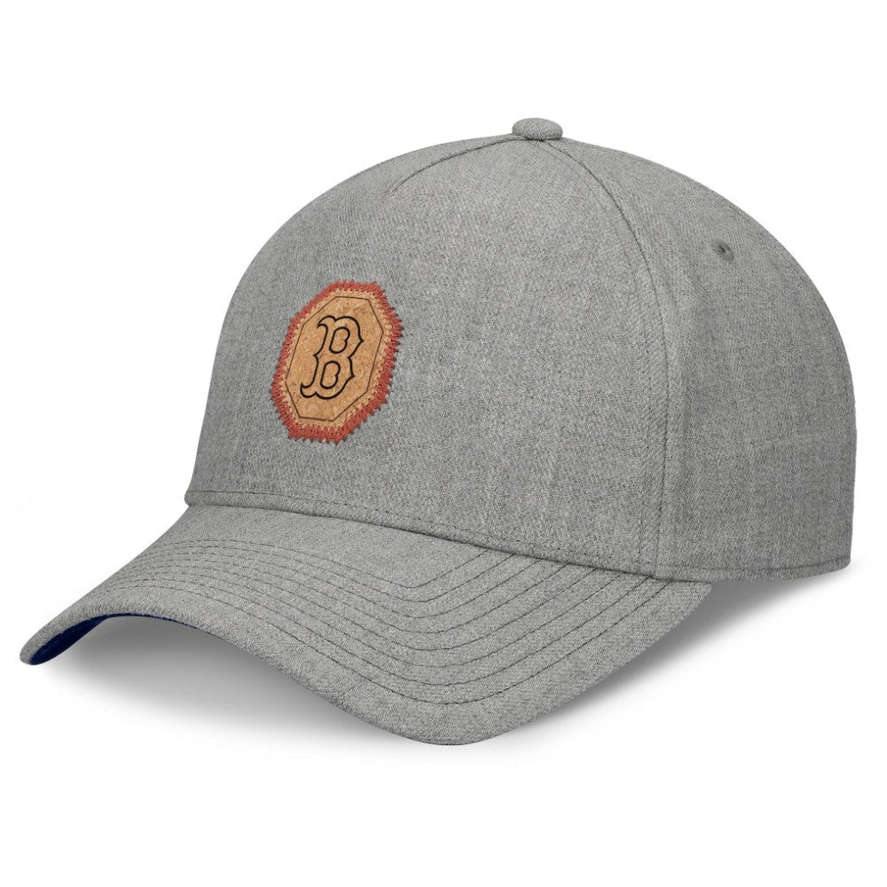 MLB Boston Red Sox Fanatics Signature Elements Cork Patch A-Frame Adjustable Hat