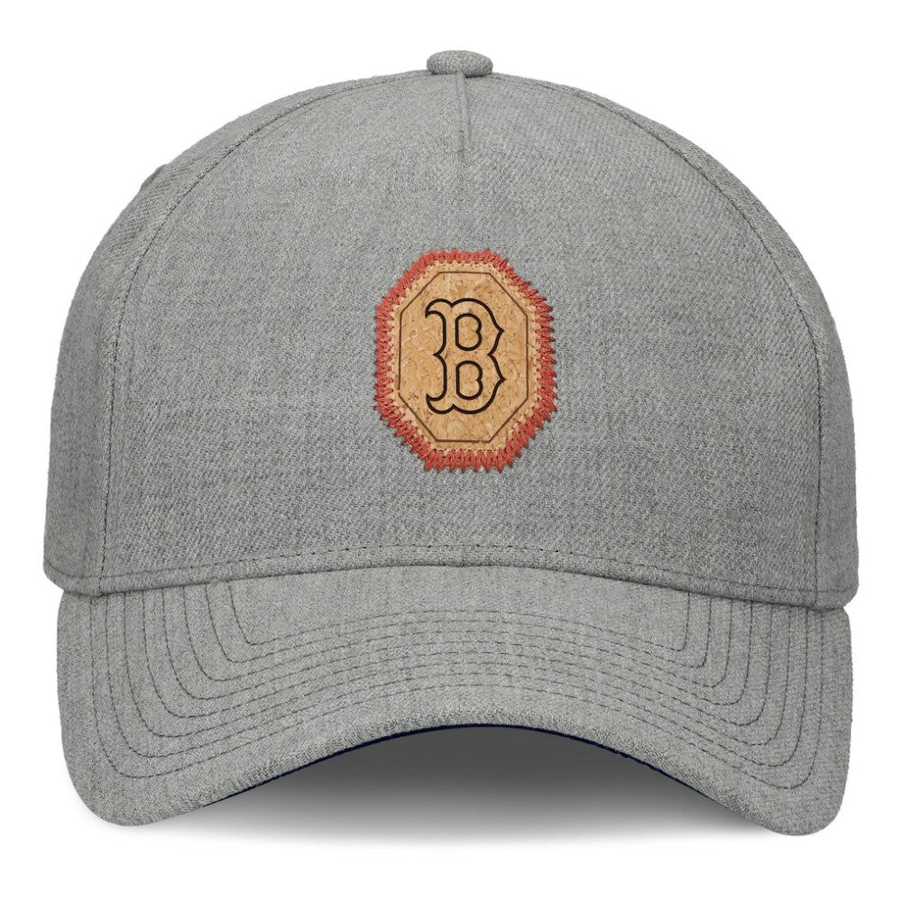 MLB Boston Red Sox Fanatics Signature Elements Cork Patch A-Frame Adjustable Hat
