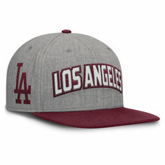 MLB Los Angeles Dodgers Fanatics Elements Felt Chainstitch Snapback Hat