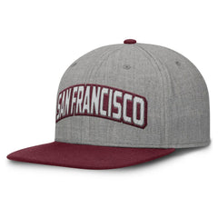 MLB San Francisco Giants Fanatics Elements Felt Chainstitch Snapback Hat