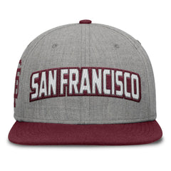 MLB San Francisco Giants Fanatics Elements Felt Chainstitch Snapback Hat