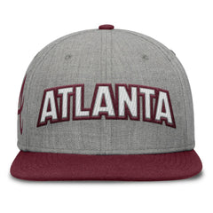 MLB Atlanta Braves Fanatics Elements Felt Chainstitch Snapback Hat